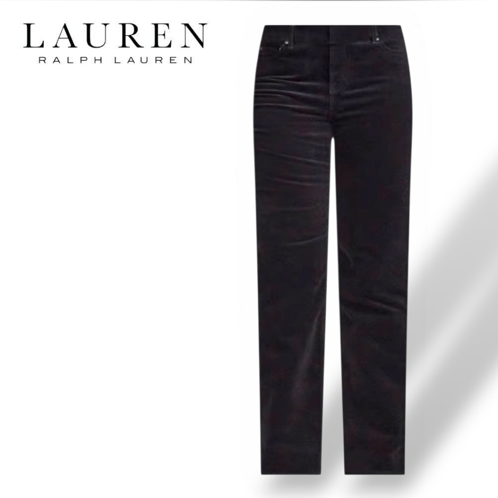 Ralph Lauren Black Straight Leg Pants